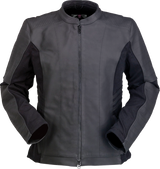Z1R Women'S Bellona Leather Jacket - Black - 1W Z1R Women'S Bellona Leather Jacket - Black - 1W
