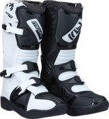 MOOSE RACING 34110433 Moose Racing M1.3 Boots - Black/White - Size 4 3411-0433