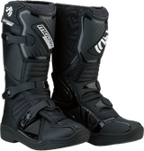 MOOSE RACING 34110423 Moose Racing M1.3 Boots - Black - Size 1 3411-0423