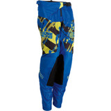 Moose Racing Youth Agroid Pants - Blue/Hi Vis - Us 28 2903-2170