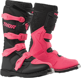 Thor Women'S Blitz Xp Boots - Black/Pink - Size 6 Thor Women'S Blitz Xp Boots - Black/Pink - Size 6