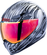 ICON Icon Helmet Domain Nouveau Silver Sm