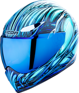 ICON Icon Helmet Domain Nouveau Blue Lg