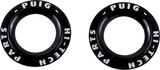 PUIG HI-TECH PARTS 20271N Puig Hi-Tech Parts Axle Slider Rings Univ Black 20271N