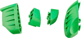 PUIG HI-TECH PARTS 20872V Puig Hi-Tech Parts Sliders Pro 2.0 Bumpers Green 20872V