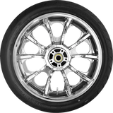 Coastal Moto Wheel Rear Largo W/Tire Abs (Tpms) Chr 18" 09-Tour Pkg-Lar185Ch-24Abst