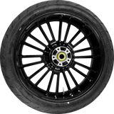 Coastal Moto Wheel Rear Atlantic W/Tire Abs (Tpms) Blk 18"  09-Touring Pkg-Atl185Sb-24Abst