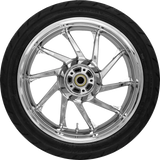 Coastal Moto Wheel Rear Hurricane W/Tire Abs (Tpms) Chr 18" 09-Touring Pkg-Hur185Ch-24Abst