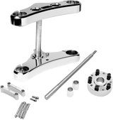 HEADWINDS TWD349-ESBK8 Headwinds Triple Tree Conv Kit Elite Smooth Wdgld 49 Mm Blk 3 Rake Twd349-Esbk8