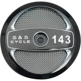 S&S Cycle Stealth Air Cleaner Cover - Black - 143" 170-0323