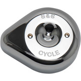S&S CYCLE 1700530 S&S Cycle Air Cleaner Cover - Teardrop - Chrome 170-0530