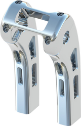 MAGNUM SHIELDING 3R-0108 Magnum Shielding Riser W/ Display Clamp Ghost 8" Chrome 3R-0108