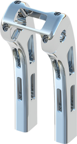 MAGNUM SHIELDING 3R-0110 Magnum Shielding Riser W/ Display Clamp Ghost 10" Chrome 3R-0110