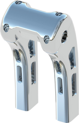 MAGNUM SHIELDING 3R-0208 Magnum Shielding Riser W/ Clamp Ghost 8" Chrome 3R-0208