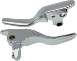 Drag Specialties Lever Set Short Chrome 08-13 Tour