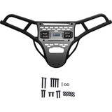 RAVEK 64-317BKL Ravek Front Bumper/Skid Plate With White Lights - Black - Rzr Xp 1000 64-317Bkl