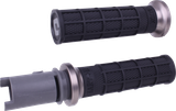 ODI V31HTC-BH-H Odi Grips Lock On Hart Luck Waffle Hd Cvo Blk/Gun/Gry V31Htc-Bh-H