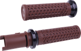 ODI V31VHTCN-B Odi Grips Lock On Vans Hd Cvo Cable Brn/Blk V31Vhtcn-B