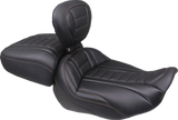 MUSTANG 89401MO Mustang Seat Solo Deluxe Tour W/Dbr Mandarin Orange Thread 89401Mo
