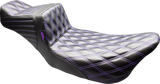LE PERA LK-587DLDD-P01 Le Pera Seat Tailwhip Daddy Ll D Diam Blk/Purple 2008-Touring Lk-587Dldd-P01