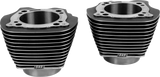 S&S CYCLE 910-1007A S&S Cycle Cylinder Set 4.32"Bore Stock Bolt 4.84" Blkgran W/Hl M8 910-1007A