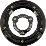 TRASK TM-0051-BK-BK Trask Derby Cover And Power Plate Kit M8 Fl Blk/Blk Tm-0051-Bk-Bk