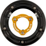 TRASK TM-0051-BK-GD Trask Derby Cover And Power Plate Kit M8 Fl Blk/Gld Tm-0051-Bk-Gd