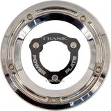 Trask Derby Cover And Power Plate Kit M8 Fl Chrm/Blk Tm-0051-Ch-Bk