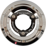 TRASK TM-0052-CH-BK Trask Derby Cover And Power Plate Kit M8 Sftl Chrm/Blk Tm-0052-Ch-Bk