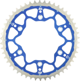 MOTO-MASTER 620183450 Moto-Master Fusion Series Dual Ring Sprocket (Blue, 428-50T) Tm 620183450