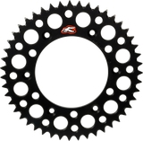 RENTHAL 441U-428-47GPBK Renthal Sprocket Rear 428 47T Black 441U-428-47Gpbk