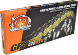 MOTO-MASTER 652006 Moto-Master Atv Chain Gpx-520Atv X-Ring,98 Links, Gold 652006