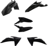 Acerbis Plastic Kit Sx65 Black 2986980001
