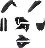 ACERBIS 2986870001 Acerbis Plastic Kit Full Sx50 Black 2986870001