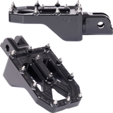 THRASHIN SUPPLY CO. TSC-2022-1-SF Thrashin Supply Co. Footpegs Aggressor Front M8 Softail Black Tsc-2022-1-Sf