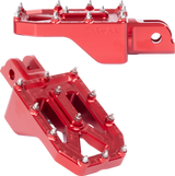 THRASHIN SUPPLY CO. TSC-2022-2-SF Thrashin Supply Co. Footpegs Aggressor Front M8 Softail Red Tsc-2022-2-Sf