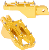 THRASHIN SUPPLY CO. TSC-2022-5-SF Thrashin Supply Co. Footpegs Aggressor Front M8 Softail Gold Tsc-2022-5-Sf
