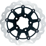 Gbrakes Brake Rotor Front 13" Wave Floating Blk Gbdu009