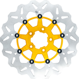 Gbrakes GBDU016 Gbrakes Brake Rotor Rear Floating Wave Gold Gbdu016