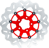 Gbrakes GBDU019 Gbrakes Brake Rotor Front Wave Floating Red Gbdu019