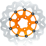 Gbrakes GBDU020 Gbrakes Brake Rotor Front Wave Floating Orange Gbdu020