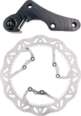 Gbrakes GBDOS211 Gbrakes Brake Rotor Kit 270Mm Solid Mount Wave Rotor + Bracket Gbdos211