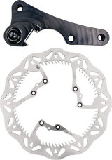 Gbrakes GBDOS213 Gbrakes Brake Rotor Kit 270Mm Solid Mount Wave Rotor + Bracket Gbdos213