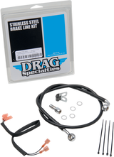 DRAG SPECIALTIES Drag Specialties Brakeline R Fxst89-99 Bk