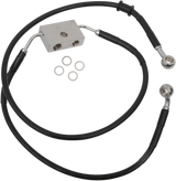 DRAG SPECIALTIES Drag Specialties Frt Brake Line Xl Bk +8