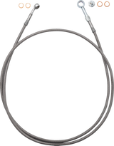 Fat Baggers Inc. Ez Install Brake Line Full Length 66" Stnl Braid 100066
