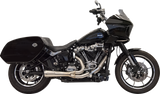 BASSANI XHAUST 1S79SSE Bassani Xhaust Exhaust Short Ripper 2:1 W/Megaphone Ss 49 State M8 Softail 1S79Sse