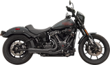 BASSANI XHAUST 1S75B Bassani Xhaust Exhaust Short Ripper 2:1 Black M8 Softail 1S75B
