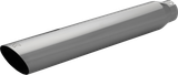 KHROME WERKS 40FSL-4031-CHR Khrome Werks Muffler 2:1 4.0" M8 Softail Slash Down Chrome 40Fsl-4031-Chr