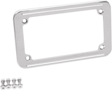 DRAG SPECIALTIES Drag Specialties Frame Lic. 4X7" Chr